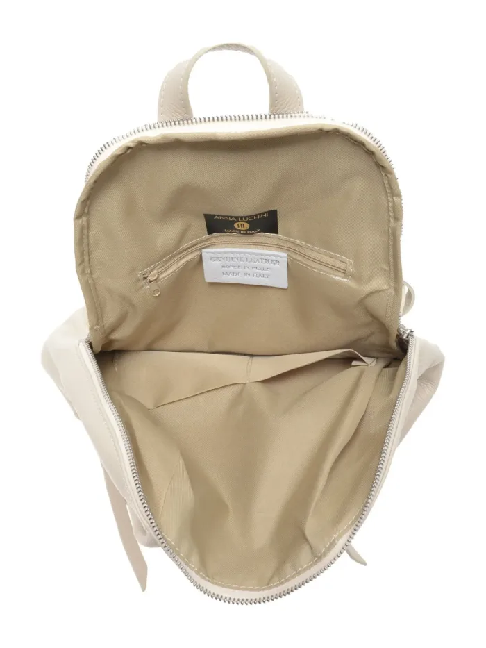 Anna Luchini_Backpack_SS23 AL 1677_BEIGE - Imagen 3