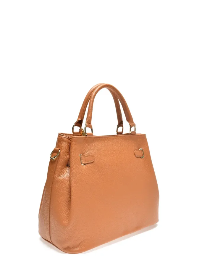 Anna Luchini_Handbag_SS23 AL 1762_COGNAC - Imagen 2