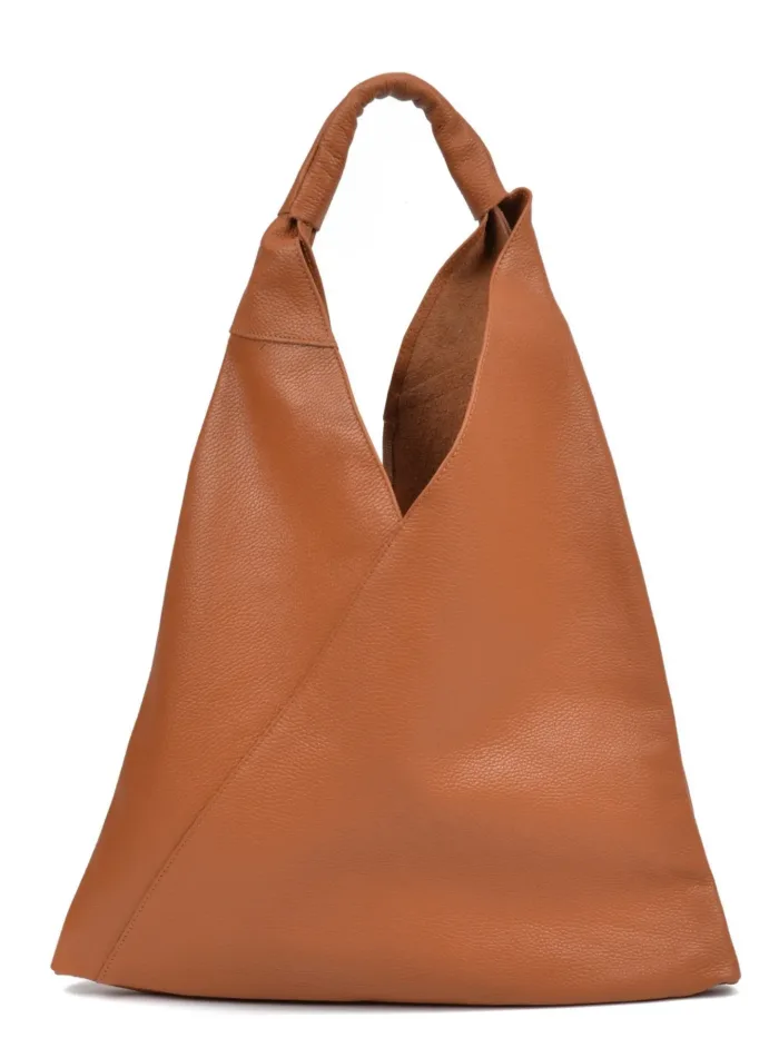 Anna Luchini_Shopper Bag_SS23 AL 1386_COGNAC - Imagen 2