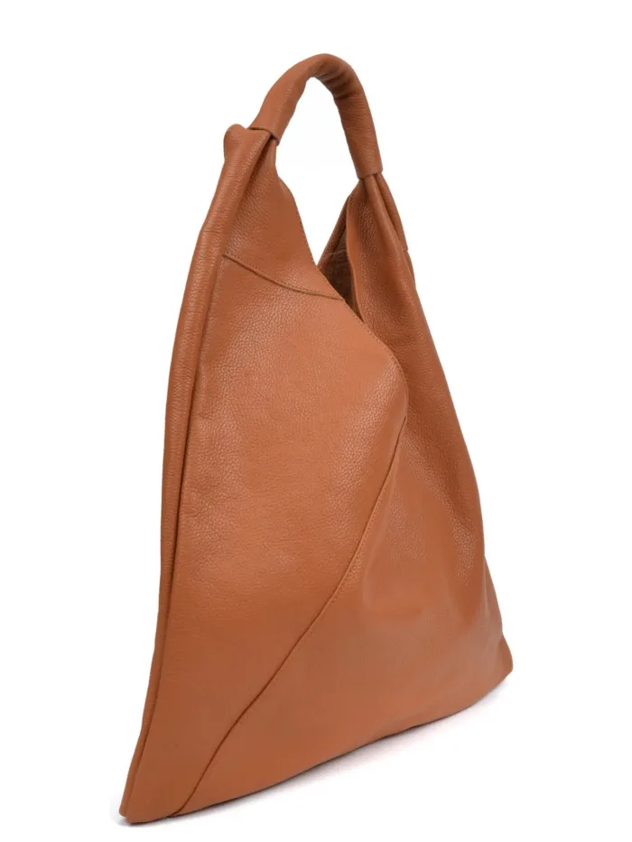 Anna Luchini_Shopper Bag_SS23 AL 1386_COGNAC - Imagen 4