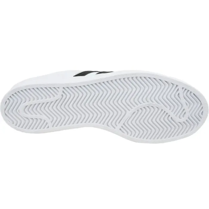 Adidas Superstar M EG4958 Shoes - Iconic White Leather Sneakers with Rubber Shell Toe - Imagen 4