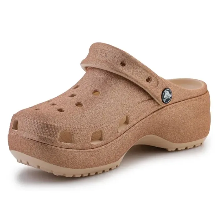 Crocs Classic Platform Glitter Clog W 207241-2DS flip-flops - Imagen 4