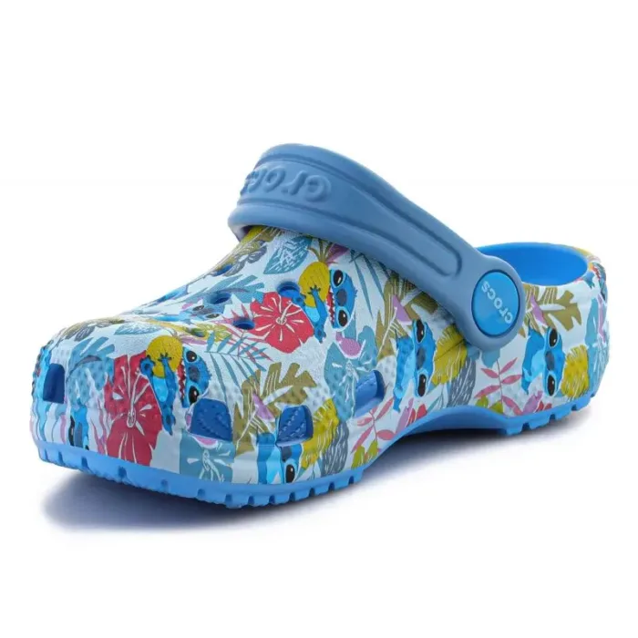 Crocs Toddler's Disney Stitch Classic Clog Jr 209471-4TB flip-flops - Imagen 4
