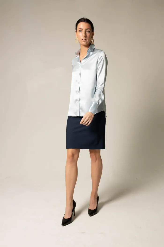 Luxe Comfort Stretchy Mini Skirt - Imagen 4