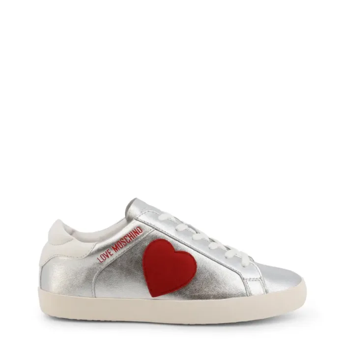 Silver Heart Sneakers - Imagen 2