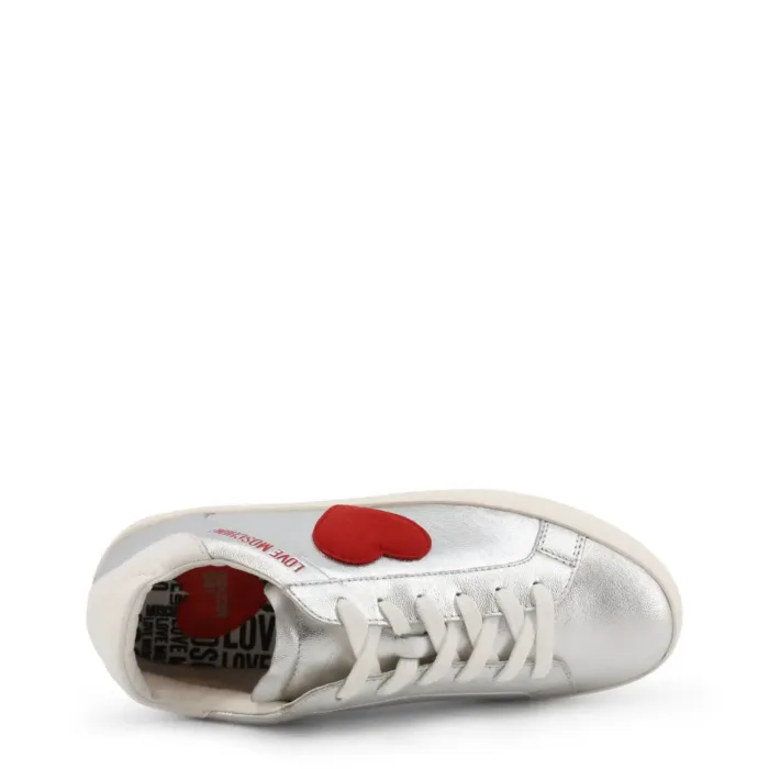 Silver Heart Sneakers - Imagen 3