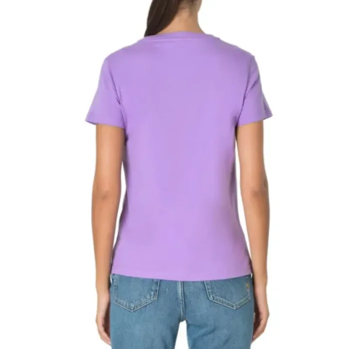 Pinko Logo Bussolotto T-shirt W 100355A0KO - Imagen 28