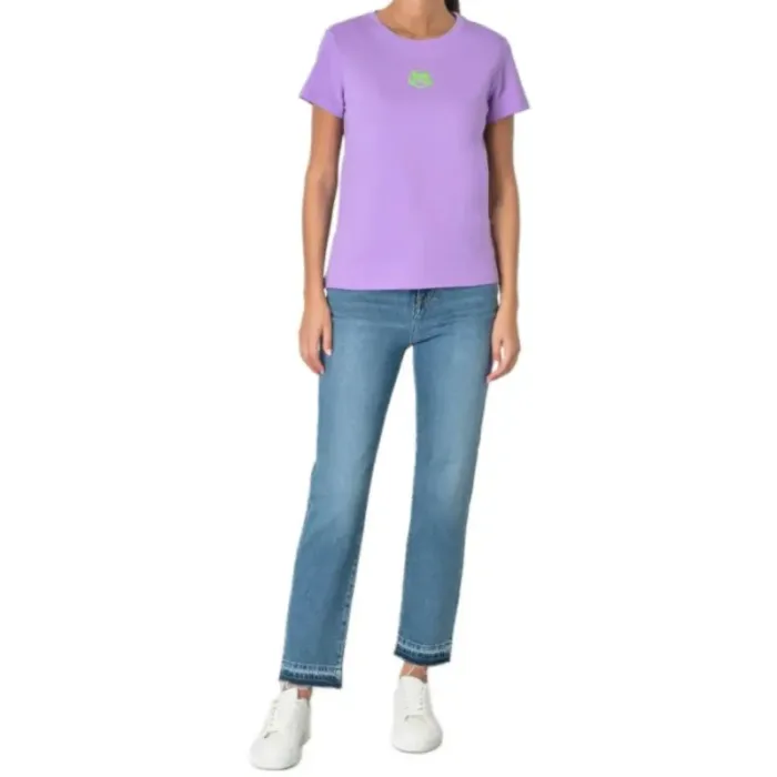 Pinko Logo Bussolotto T-shirt W 100355A0KO - Imagen 29