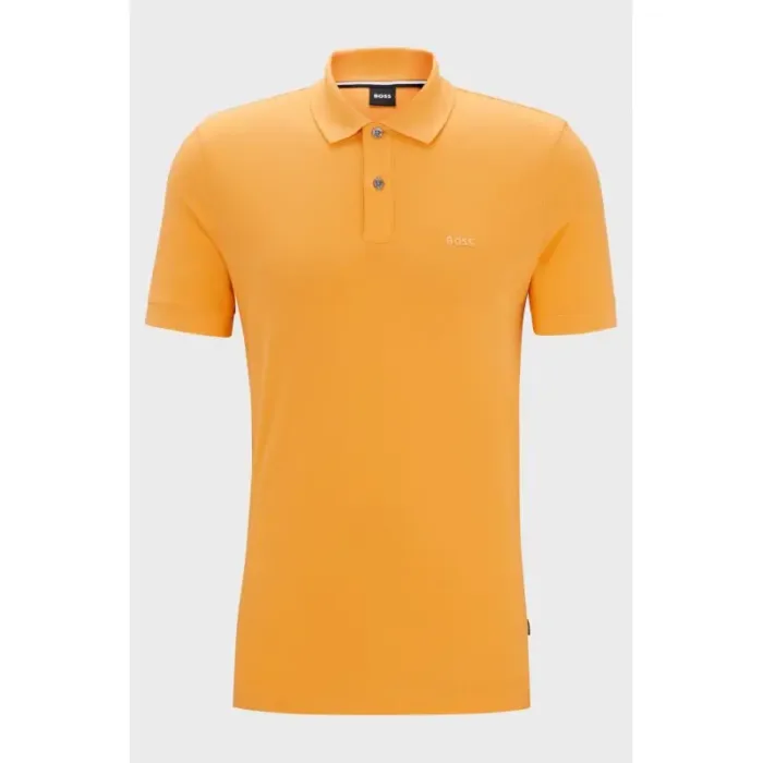Polo Shirt Boss Pallas Orange M 50468301-813