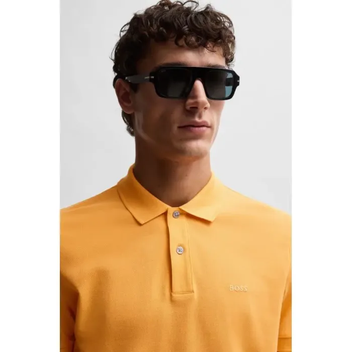 Polo Shirt Boss Pallas Orange M 50468301-813 - Imagen 3