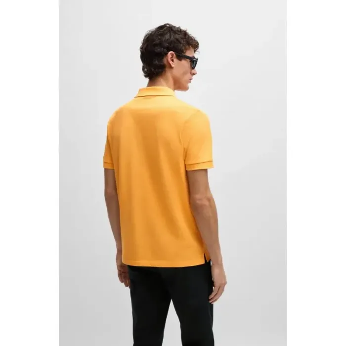 Polo Shirt Boss Pallas Orange M 50468301-813 - Imagen 4