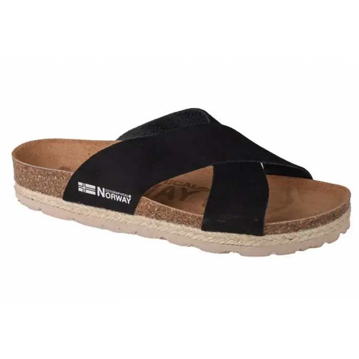 Slippers Geographical Norway Sandalias Bios Tiras Cruzadas W GNW20411-01 - Imagen 7