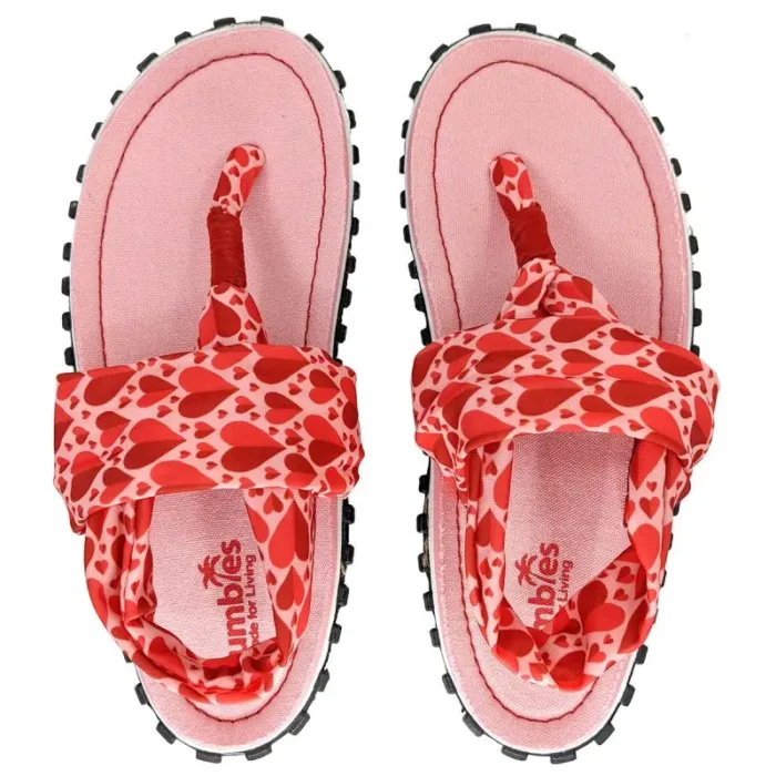 Gumbies Slingback Flip Flops W G-SB-WN-LVHR - Imagen 13