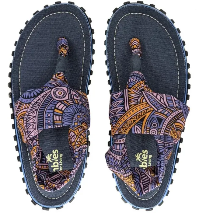 Gumbies Slingback Flip Flops W G-SB-WN-AZTEC - Imagen 13