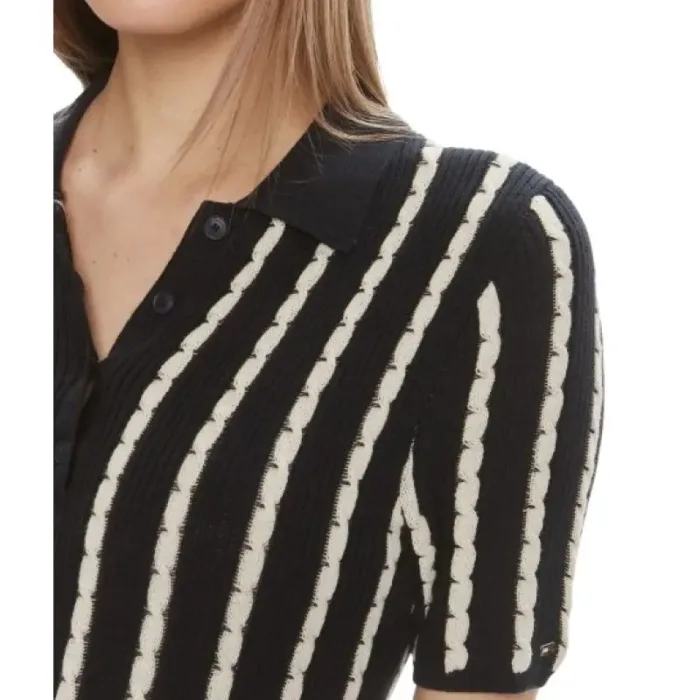 Tommy Hilfiger Cable F&F Polo SS W Dress WW0WW41748 - Imagen 3