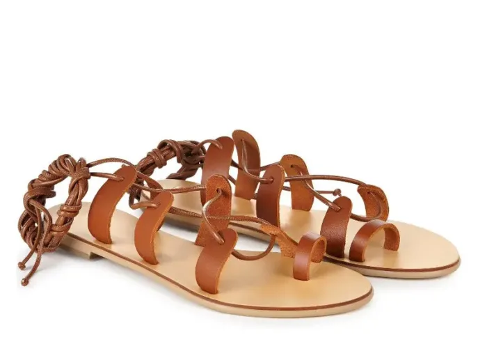 Ancientoo Gladiator Demeter - Greek Goddess Look Sandals - Imagen 2