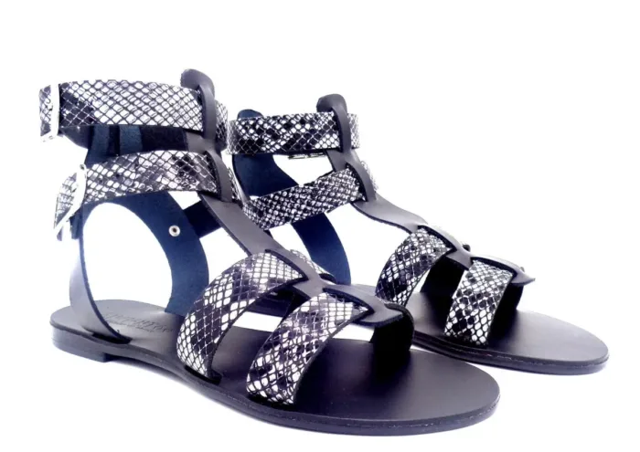 Ancientoo Gladiator Merope - Handmade Leather Sandal for a Stylish Look - Imagen 4