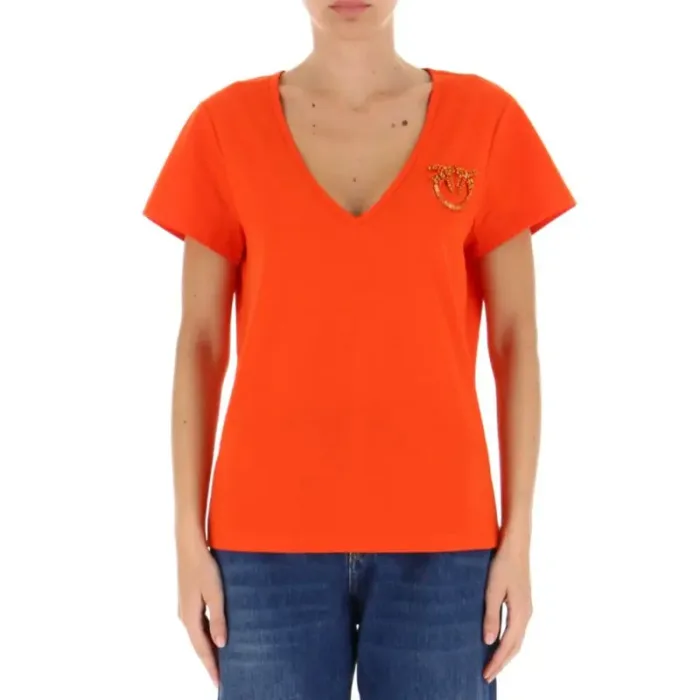 Pinko Love Birds T-shirt W 100372A0MA - Imagen 10