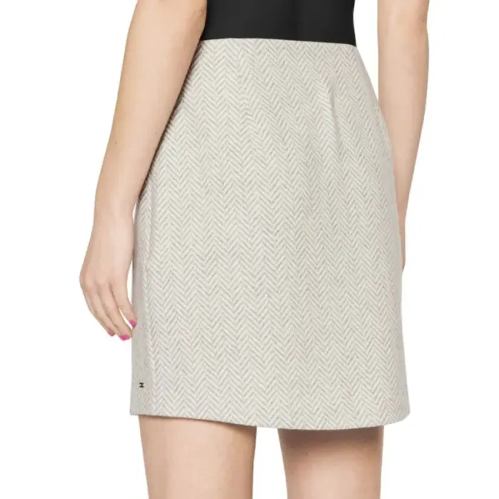 Tommy Hilfiger Wool Blend Skirt W WW0WW33064 - Imagen 15