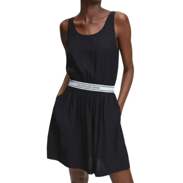 Calvin Klein Jeans Logo W J20J214162 dress - Imagen 17