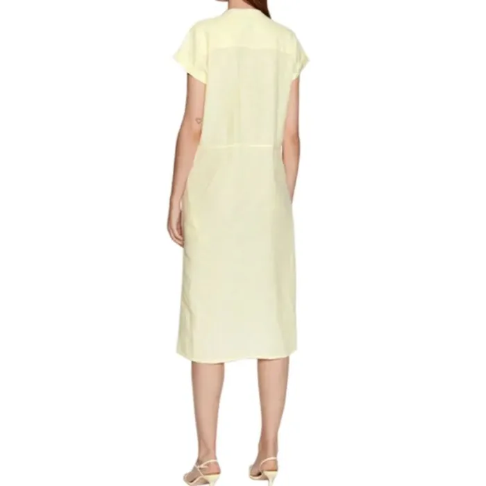 Tommy Hilfiger Linen Midi Dress W WW0WW34108 - Imagen 12