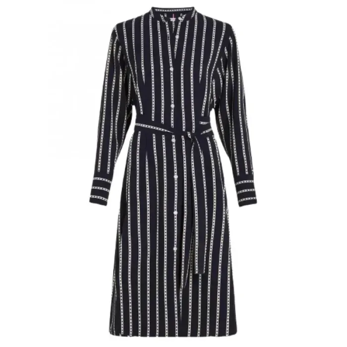 Tommy Hilfiger Argyle Stripe Dress W WW0WW40365 - Imagen 6