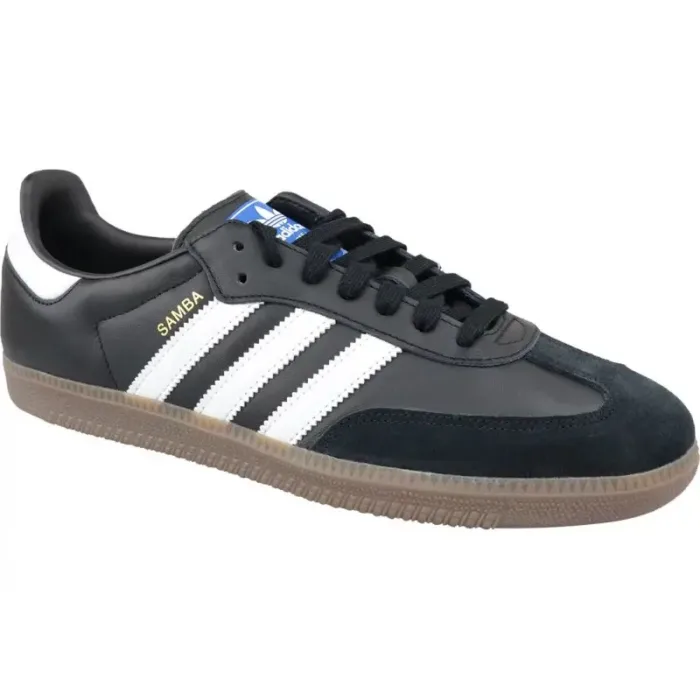 Adidas Samba OG M B75807 Shoes - Classic Black Sneakers for Men - Imagen 5