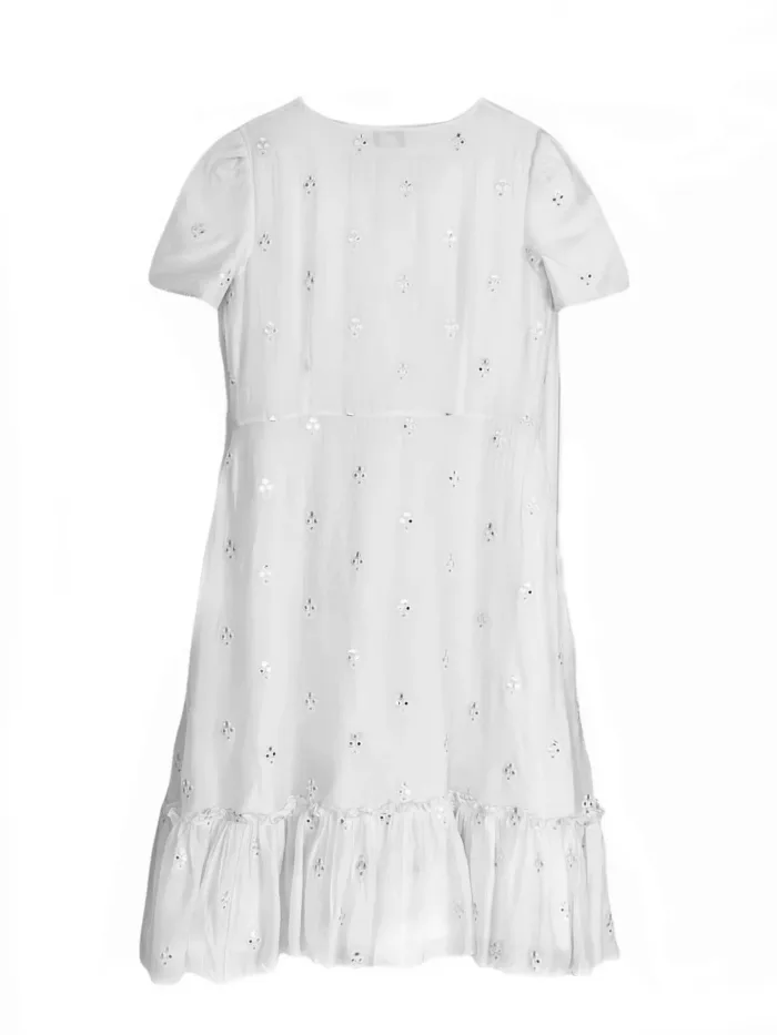 Women Pockets Mirror Midi Dress - Imagen 3