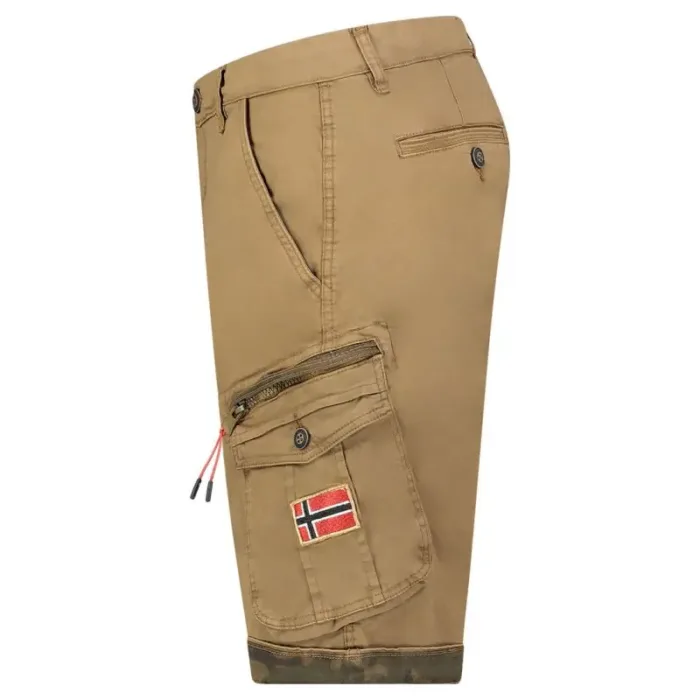 Geographical Norway Parento DB 317 M SY1694H/GN-Kaki shorts - Imagen 3