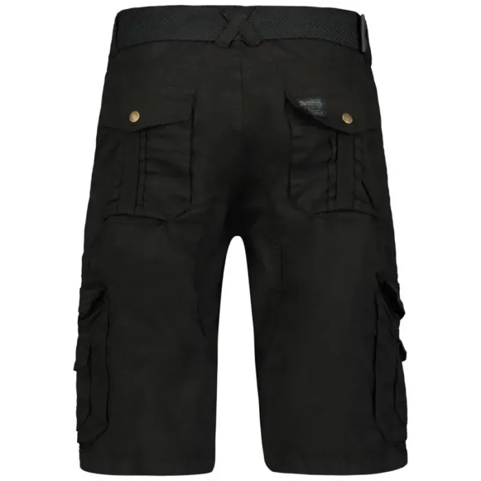 Geographical Norway Perou DB 063 M SY3035H/GN-Black Shorts - Imagen 2