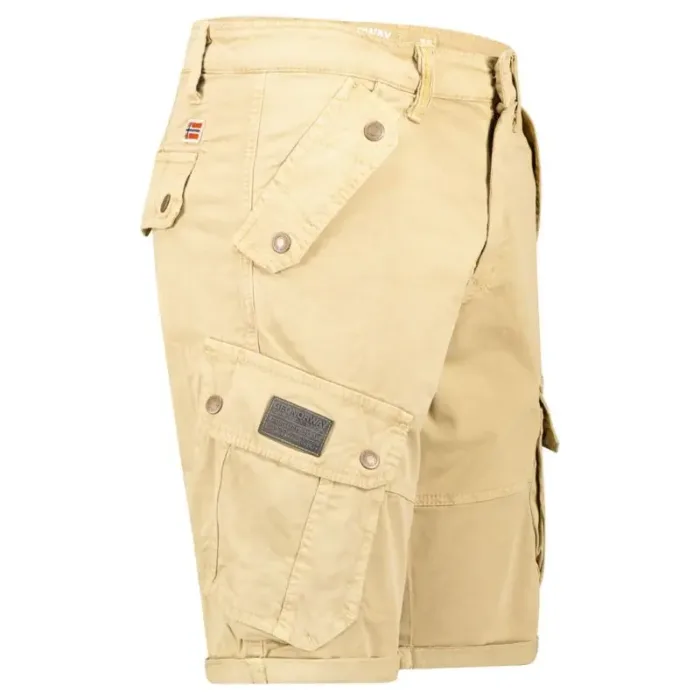 Geographical Norway Prodol EO 063 M SX1427H/GNO-Beige shorts - Imagen 3