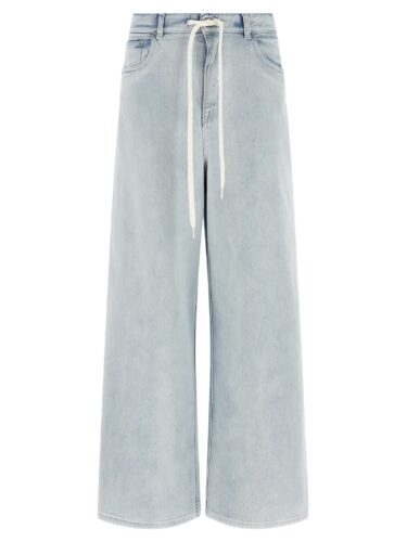 Drawstring jeans