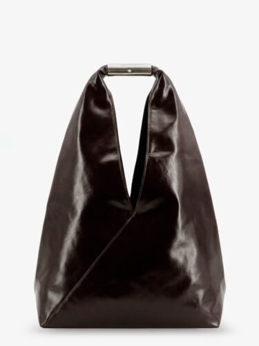 Japanese shiny leather shoulder bag