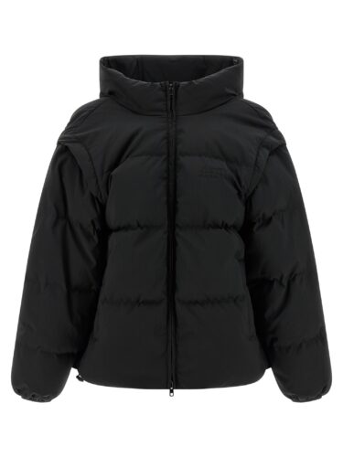 Numeric signature MM6' embroidery down jacket