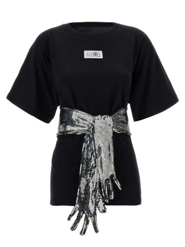 Sequin gloves T-shirt