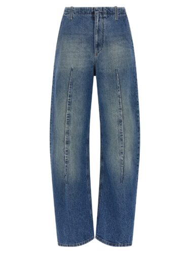 Vertical pinch jeans